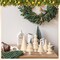 6 Pcs Mini Wooden Christmas Trees Xmas Tabletop Decorations (Wood Color) 3.54"D x 3.54"W x 2.95"H